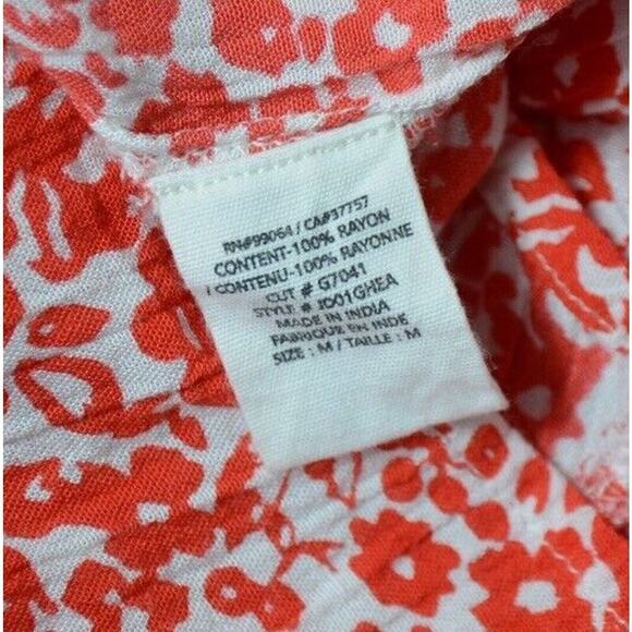 Billabong Red & White Floral Gauzy Dress Women’s Sz M
swimsuit Coverup - Picture 7 of 10